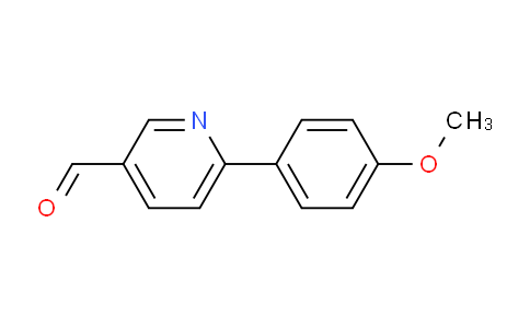 CAS No. 834884-62-7, 6-(4-Methoxyphenyl)nicotinaldehyde