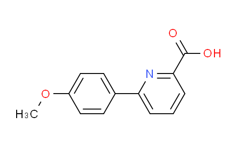 CAS No. 86696-70-0, 6-(4-Methoxyphenyl)picolinic acid