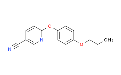 CAS No. 1135282-78-8, 6-(4-Propoxyphenoxy)nicotinonitrile