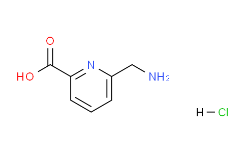 CAS No. 1610028-43-7, 6-(Aminomethyl)picolinic acid hydrochloride