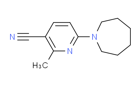 CAS No. 1355174-22-9, 6-(Azepan-1-yl)-2-methylnicotinonitrile