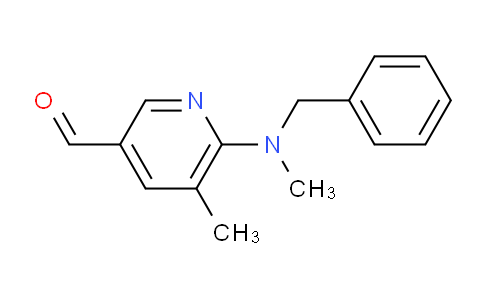 CAS No. 1355200-71-3, 6-(Benzyl(methyl)amino)-5-methylnicotinaldehyde