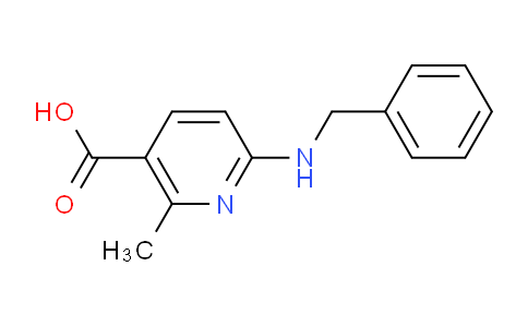 CAS No. 1355232-39-1, 6-(Benzylamino)-2-methylnicotinic acid