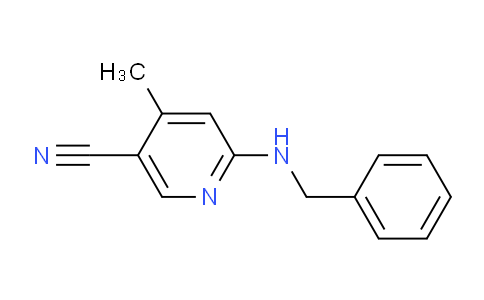 CAS No. 1355218-85-7, 6-(Benzylamino)-4-methylnicotinonitrile