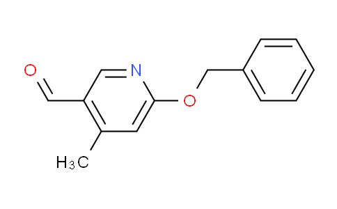 CAS No. 1355190-71-4, 6-(Benzyloxy)-4-methylnicotinaldehyde