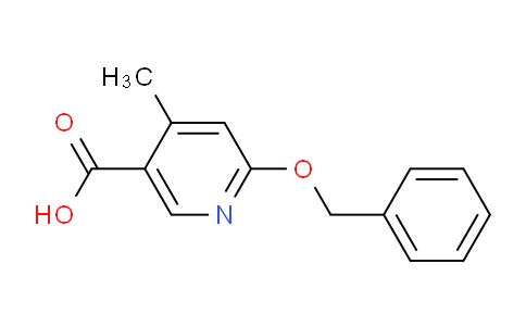 CAS No. 1189757-61-6, 6-(Benzyloxy)-4-methylnicotinic acid
