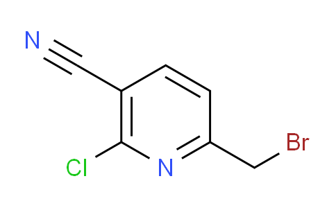 CAS No. 368426-79-3, 6-(Bromomethyl)-2-chloronicotinonitrile