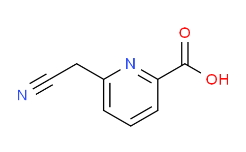 CAS No. 312325-75-0, 6-(Cyanomethyl)picolinic acid