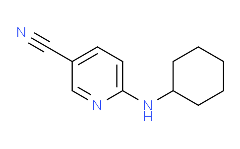 CAS No. 864266-46-6, 6-(Cyclohexylamino)pyridine-3-carbonitrile