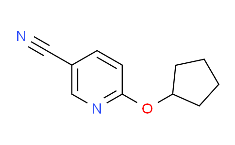CAS No. 942938-37-6, 6-(Cyclopentyloxy)nicotinonitrile