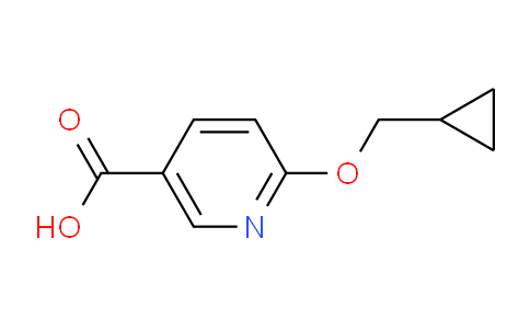 CAS No. 1019546-29-2, 6-(Cyclopropylmethoxy)nicotinic acid
