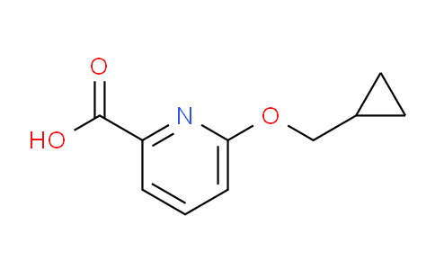 CAS No. 1248077-05-5, 6-(Cyclopropylmethoxy)picolinic acid