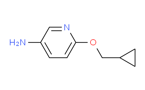 CAS No. 1019515-38-8, 6-(Cyclopropylmethoxy)pyridin-3-amine