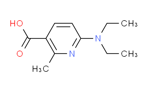 CAS No. 1355224-00-8, 6-(Diethylamino)-2-methylnicotinic acid