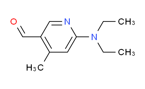 CAS No. 1355174-09-2, 6-(Diethylamino)-4-methylnicotinaldehyde