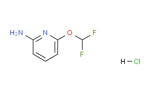 CAS No. 1522367-76-5, 6-(Difluoromethoxy)pyridin-2-amine hydrochloride