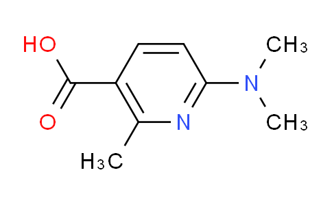 CAS No. 1355227-07-4, 6-(Dimethylamino)-2-methylnicotinic acid