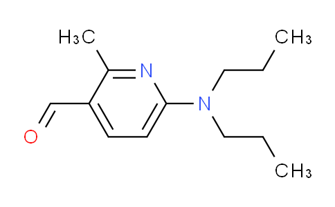 CAS No. 1355173-12-4, 6-(Dipropylamino)-2-methylnicotinaldehyde