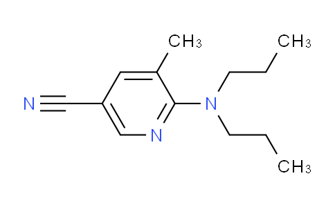 CAS No. 1355172-78-9, 6-(Dipropylamino)-5-methylnicotinonitrile