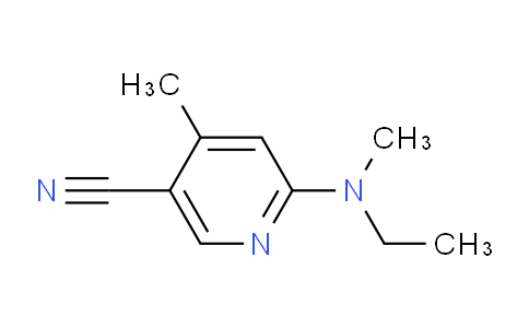 CAS No. 1355217-88-7, 6-(Ethyl(methyl)amino)-4-methylnicotinonitrile