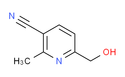 CAS No. 1637310-92-9, 6-(Hydroxymethyl)-2-methylnicotinonitrile