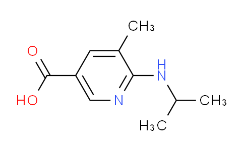 CAS No. 1122090-20-3, 6-(Isopropylamino)-5-methylnicotinic acid