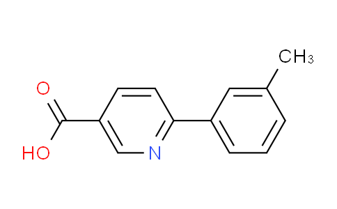 CAS No. 887976-22-9, 6-(m-Tolyl)nicotinic acid