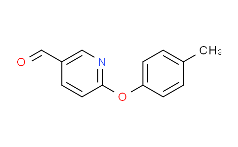 CAS No. 338960-65-9, 6-(p-Tolyloxy)nicotinaldehyde