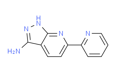 CAS No. 946385-33-7, 6-(Pyridin-2-yl)-1H-pyrazolo[3,4-b]pyridin-3-amine