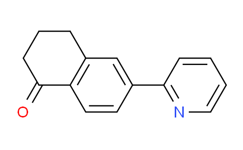 CAS No. 169192-57-8, 6-(Pyridin-2-yl)-3,4-dihydronaphthalen-1(2H)-one