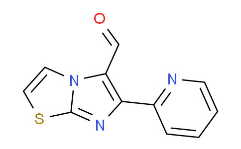 CAS No. 139359-78-7, 6-(Pyridin-2-yl)imidazo[2,1-b]thiazole-5-carbaldehyde
