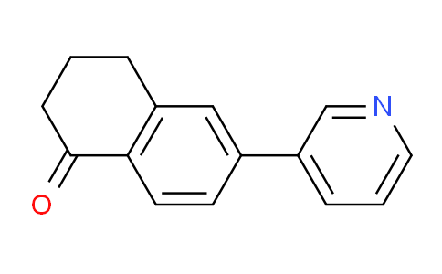 CAS No. 169192-56-7, 6-(Pyridin-3-yl)-3,4-dihydronaphthalen-1(2H)-one