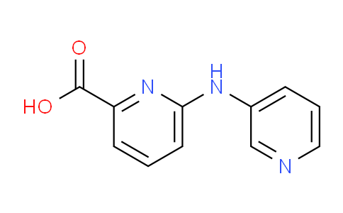 CAS No. 1249362-50-2, 6-(Pyridin-3-ylamino)picolinic acid