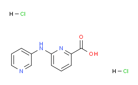 CAS No. 1432754-41-0, 6-(Pyridin-3-ylamino)picolinic acid dihydrochloride