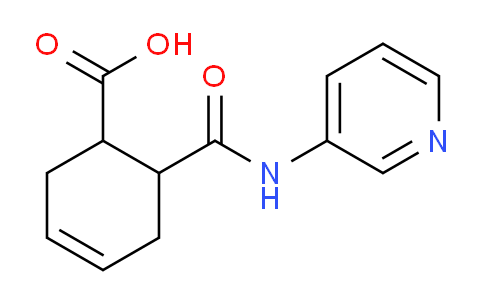 CAS No. 432001-25-7, 6-(Pyridin-3-ylcarbamoyl)cyclohex-3-enecarboxylic acid