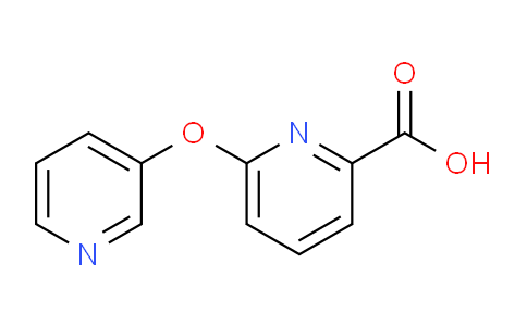 CAS No. 149528-26-7, 6-(Pyridin-3-yloxy)picolinic acid