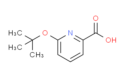 CAS No. 717105-06-1, 6-(tert-Butoxy)picolinic acid