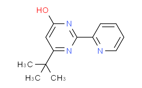 CAS No. 874606-55-0, 6-(tert-Butyl)-2-(pyridin-2-yl)pyrimidin-4-ol