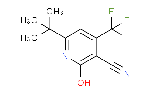 CAS No. 478049-68-2, 6-(tert-Butyl)-2-hydroxy-4-(trifluoromethyl)nicotinonitrile