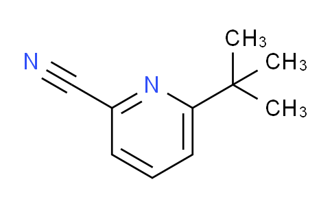 CAS No. 284483-12-1, 6-(tert-Butyl)picolinonitrile