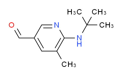 CAS No. 1355229-05-8, 6-(tert-Butylamino)-5-methylnicotinaldehyde