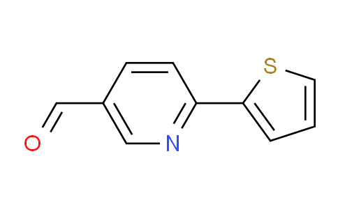 CAS No. 834884-61-6, 6-(Thiophen-2-yl)nicotinaldehyde