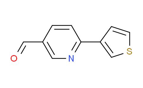 CAS No. 834884-60-5, 6-(Thiophen-3-yl)nicotinaldehyde