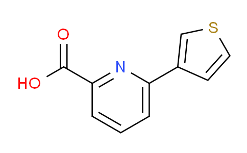 CAS No. 893723-81-4, 6-(Thiophen-3-yl)picolinic acid