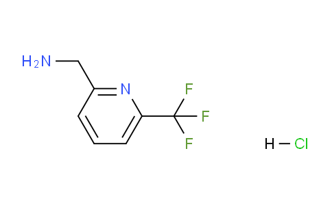 CAS No. 1185022-87-0, 6-(Trifluoromethyl)pyridine-2-methylamine hydrochloride