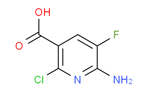 CAS No. 1956323-14-0, 6-Amino-2-chloro-5-fluoronicotinic acid