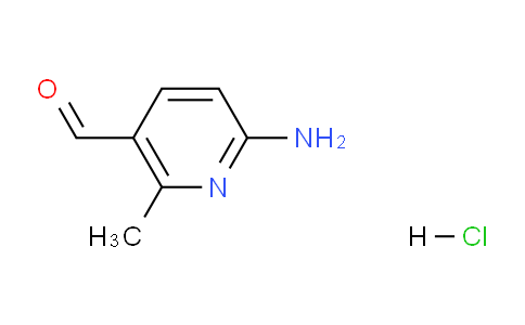 CAS No. 1956335-66-2, 6-Amino-2-methylnicotinaldehyde hydrochloride