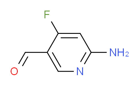 CAS No. 1289210-26-9, 6-Amino-4-fluoronicotinaldehyde
