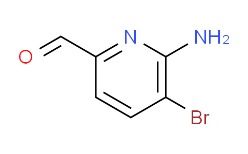 CAS No. 615568-65-5, 6-Amino-5-bromopicolinaldehyde
