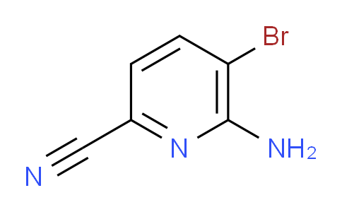 CAS No. 1314974-91-8, 6-Amino-5-bromopicolinonitrile